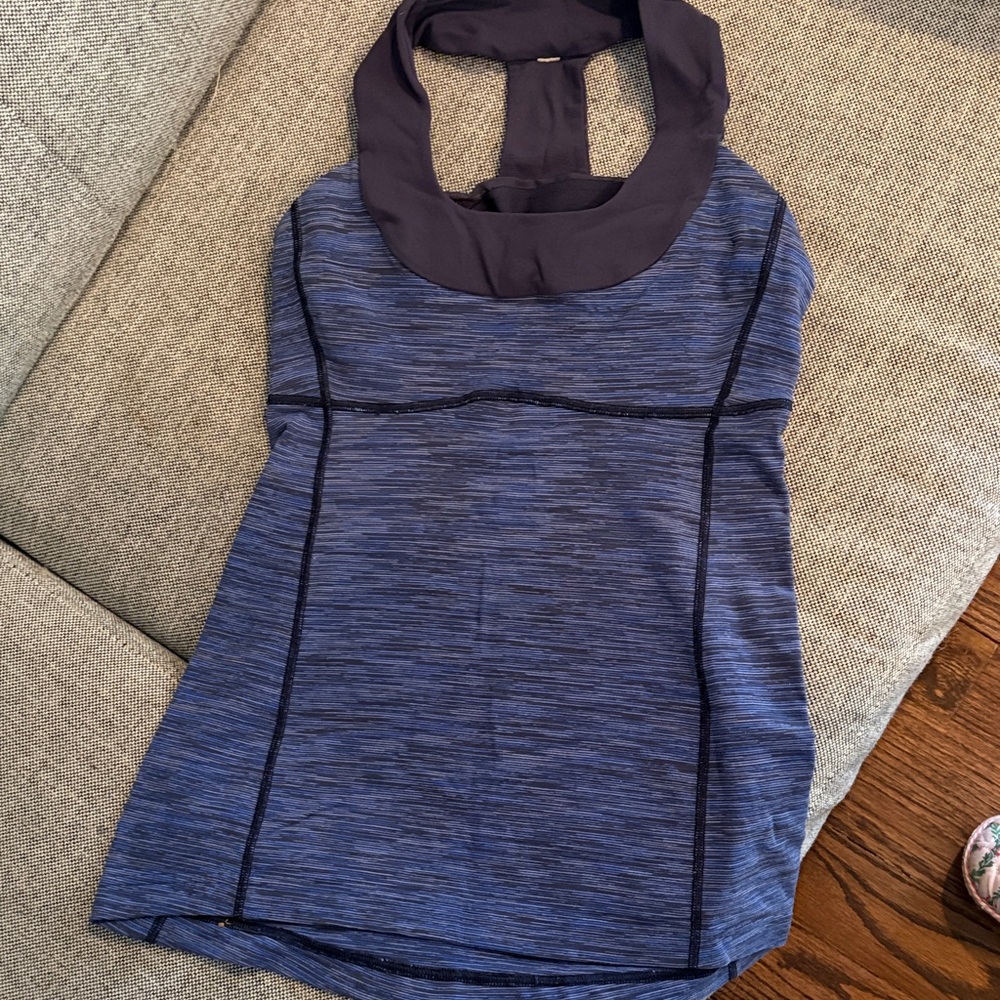Lululemon Women's Blue Halter Top